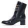 boots talon noir or mode femme automne hiver vue 3
