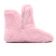 chaussons rose mode femme automne hiver vue 2