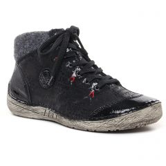 baskets-fourrees noir: même style de chaussures en ligne pour femmes que les Rieker