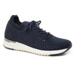 Chaussures femme hiver 2021 - baskets mode Caprice bleu