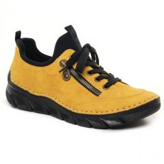 Rieker 55073-68 Honing Schwarz : chaussures dans la même tendance femme (baskets-mode jaune) et disponibles à la vente en ligne 
