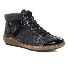 Rieker L7527-01 Black Metal : chaussures dans la même tendance femme (baskets-mode noir) et disponibles à la vente en ligne 