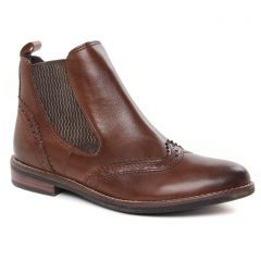 boots-chelsea marron: même style de chaussures en ligne pour femmes que les Marco Tozzi