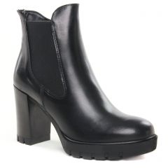 Chaussures femme hiver 2021 - boots élastiquées tamaris noir