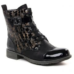 Chaussures femme hiver 2021 - boots rieker noir