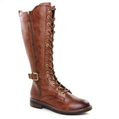 bottes marron: même style de chaussures en ligne pour femmes que les Marco Tozzi