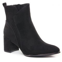 Chaussures femme hiver 2021 - bottines marco tozzi noir