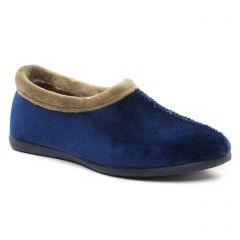Chaussures femme hiver 2021 - chaussons American Vintage bleu marine