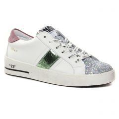 Chaussures femme hiver 2021 - Tennis plateforme Semerdjian SMR23 blanc multi