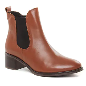 Chaussures femme hiver 2021 - boots élastiquées Scarlatine marron