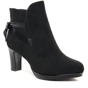 Chaussures femme hiver 2021 - boots talon tamaris noir