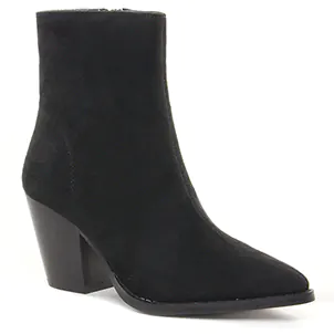 boots-talon noir même style de chaussures en ligne pour femmes que les  Marco Tozzi