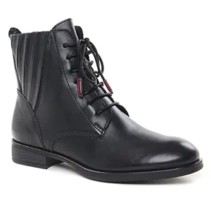 Chaussures femme hiver 2021 - bottines marco tozzi noir