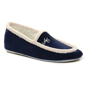 chaussons bleu marine même style de chaussures en ligne pour femmes que les  American Vintage