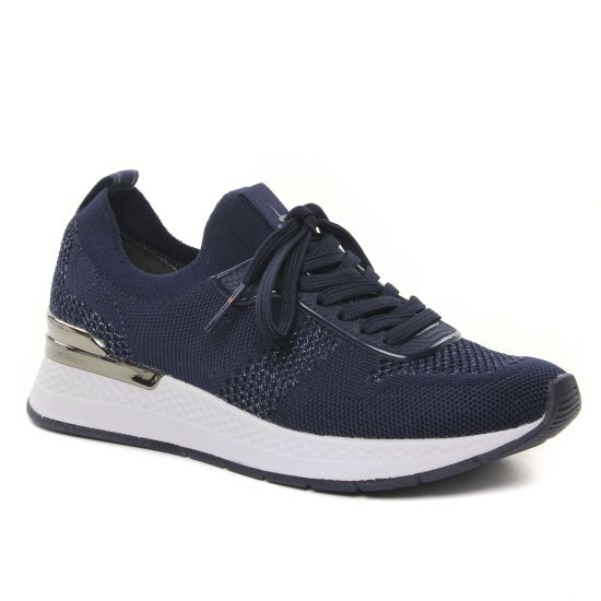 Tennis Et Baskets Mode Tamaris 23712 Navy Met, vue principale de la chaussure femme
