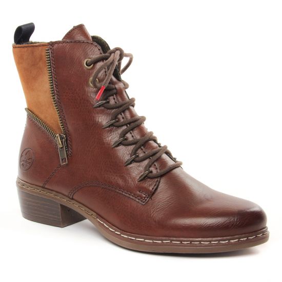 Bottines Et Boots Rieker Y08000-24 Brown, vue principale de la chaussure femme