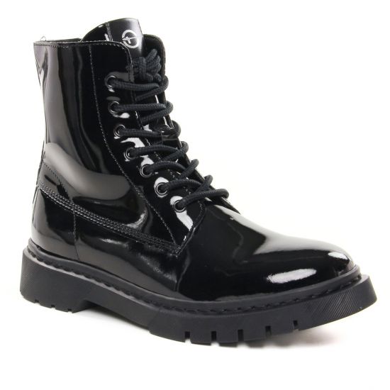 Bottines Et Boots Tamaris 25833 Black Patent, vue principale de la chaussure femme