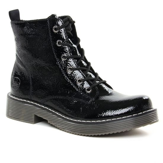 Bottines Et Boots Rieker 70010-00 Black, vue principale de la chaussure femme