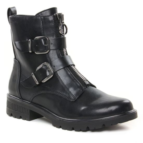 Bottines Et Boots Tamaris 25414 Black Matt, vue principale de la chaussure femme