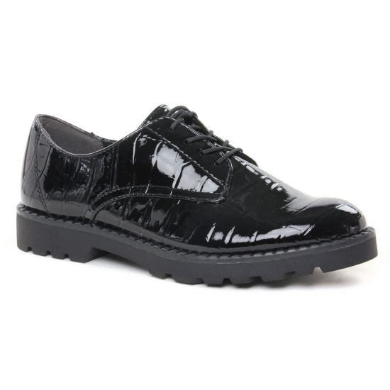 Chaussures À Lacets Tamaris 23605 Blk Croco Pat, vue principale de la chaussure femme