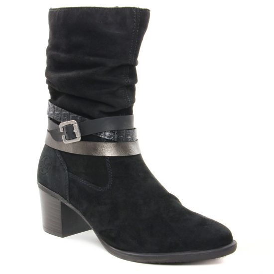 Bottes Rieker Y2088-00 Noir, vue principale de la chaussure femme