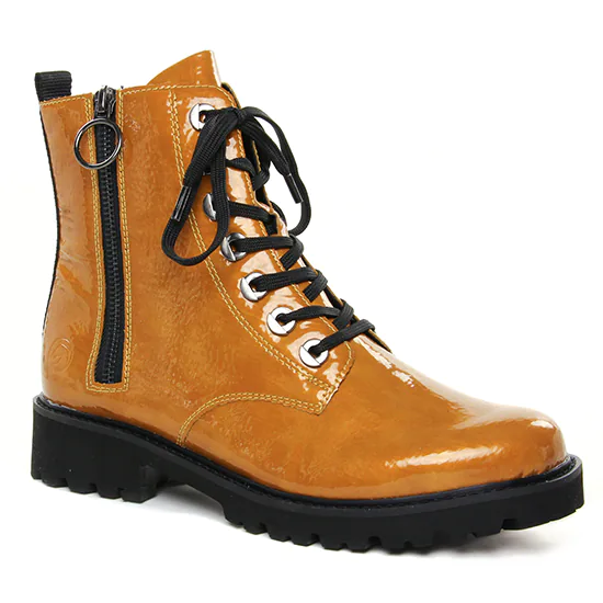 Bottines Et Boots Remonte D8671-68 Miel, vue principale de la chaussure femme