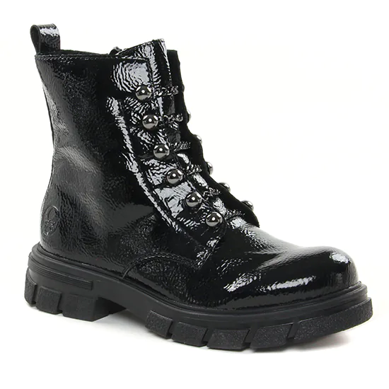 Bottines Et Boots Rieker Z9162-00 Black, vue principale de la chaussure femme