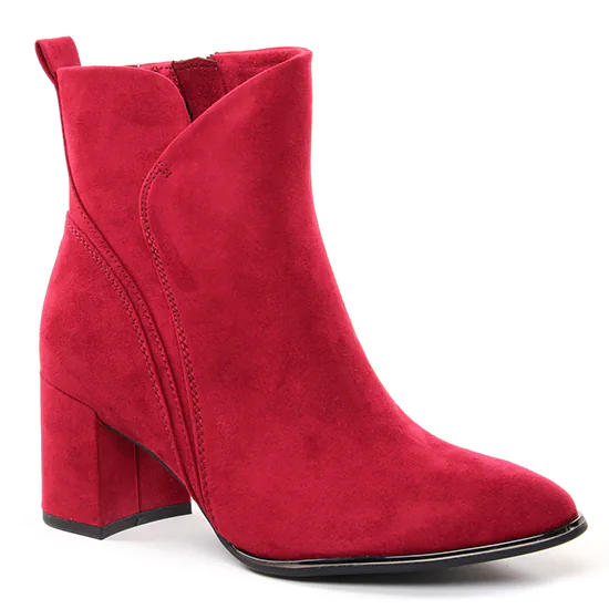 Bottines Et Boots Marco Tozzi 25095 Red, vue principale de la chaussure femme