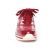 baskets plateforme vernis rouge mode femme automne hiver vue 6