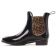 boots élastiquées noir leopard mode femme automne hiver vue 3