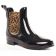 boots élastiquées noir leopard mode femme automne hiver vue 1