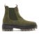 boots élastiquées vert kaki mode femme automne hiver vue 2
