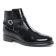 boots Jodhpur noir vernis mode femme automne hiver 2021 vue 1