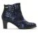 boots talon noir bleu mode femme automne hiver vue 2