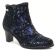 boots talon noir bleu mode femme automne hiver vue 1