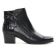 boots talon noir crocro mode femme automne hiver vue 2
