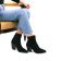 boots talon noir mode femme automne hiver vue 8