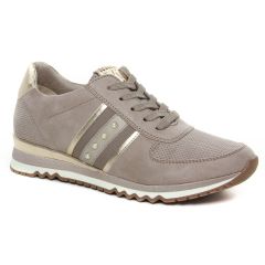 Marco Tozzi 23783 Ecru Comb : chaussures dans la même tendance femme (baskets-compensees beige) et disponibles à la vente en ligne 