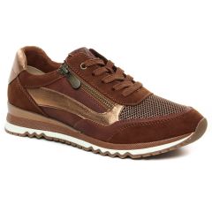 Marco Tozzi 23730 Cognac Comb : chaussures dans la même tendance femme (baskets-compensees marron doré) et disponibles à la vente en ligne 