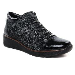 Rieker 53778-00 Black : chaussures dans la même tendance femme (baskets-compensees noir) et disponibles à la vente en ligne 