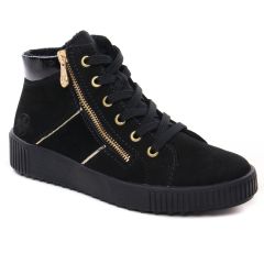 Rieker Y6416-00 Schwarz : chaussures dans la même tendance femme (baskets-mode noir doré) et disponibles à la vente en ligne 