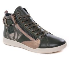 baskets-mode vert kaki: même style de chaussures en ligne pour femmes que les Semerdjian Smr23