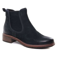 boots-chelsea bleu marine: même style de chaussures en ligne pour femmes que les Rieker