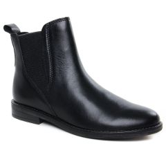 Chaussures femme hiver 2022 - boots élastiquées marco tozzi noir