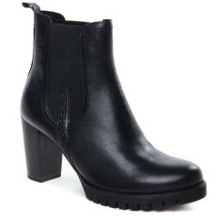 Chaussures femme hiver 2022 - boots élastiquées marco tozzi noir