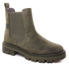 boots-chelsea vert olive: même style de chaussures en ligne pour femmes que les Marco Tozzi