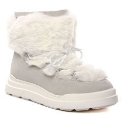 Chaussures femme hiver 2022 - boots fourrées tamaris gris