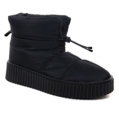 boots-fourrees noir: même style de chaussures en ligne pour femmes que les Xti