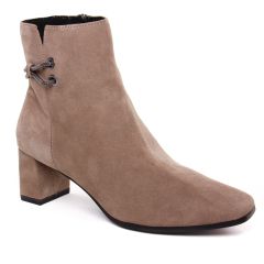 boots marron: même style de chaussures en ligne pour femmes que les Rieker