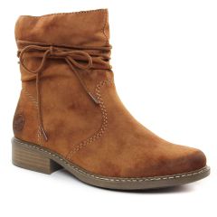 Chaussures femme hiver 2022 - boots rieker marron